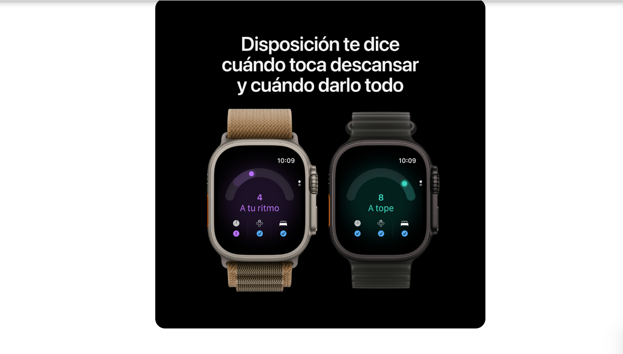 Apple Watch Ultra 4 Titanio Negro Alpine Loop Burdeos