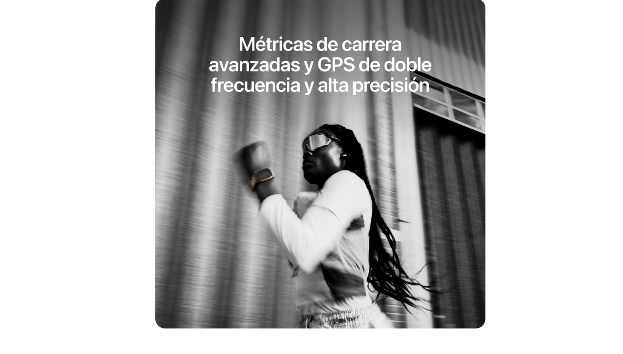 Apple Watch Ultra 4 Titanio Negro Alpine Loop Burdeos