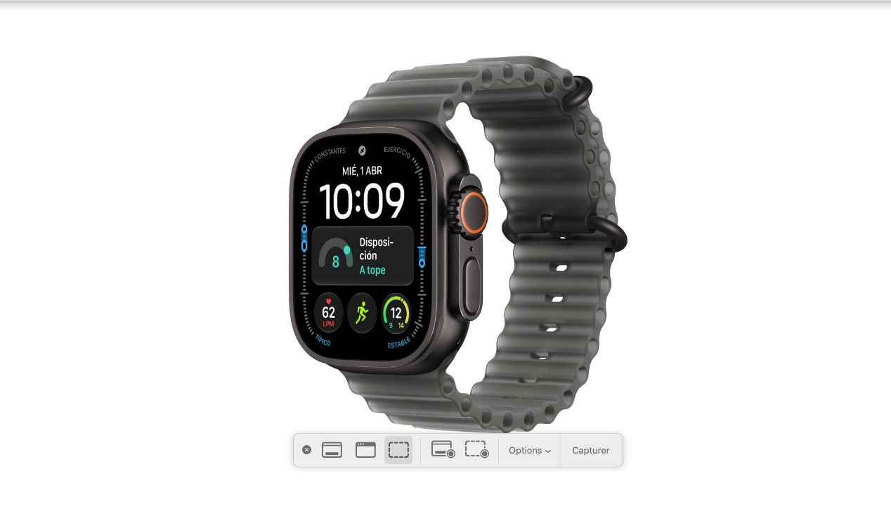 Apple Watch Ultra 4 Titanio Negro Ocean Negro traslucido