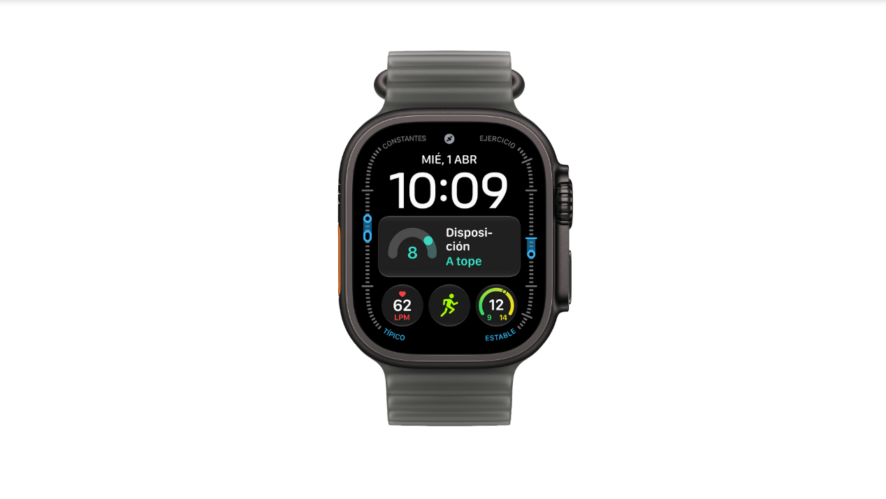 Apple Watch Ultra 4 Titanio Negro Ocean Negro traslucido