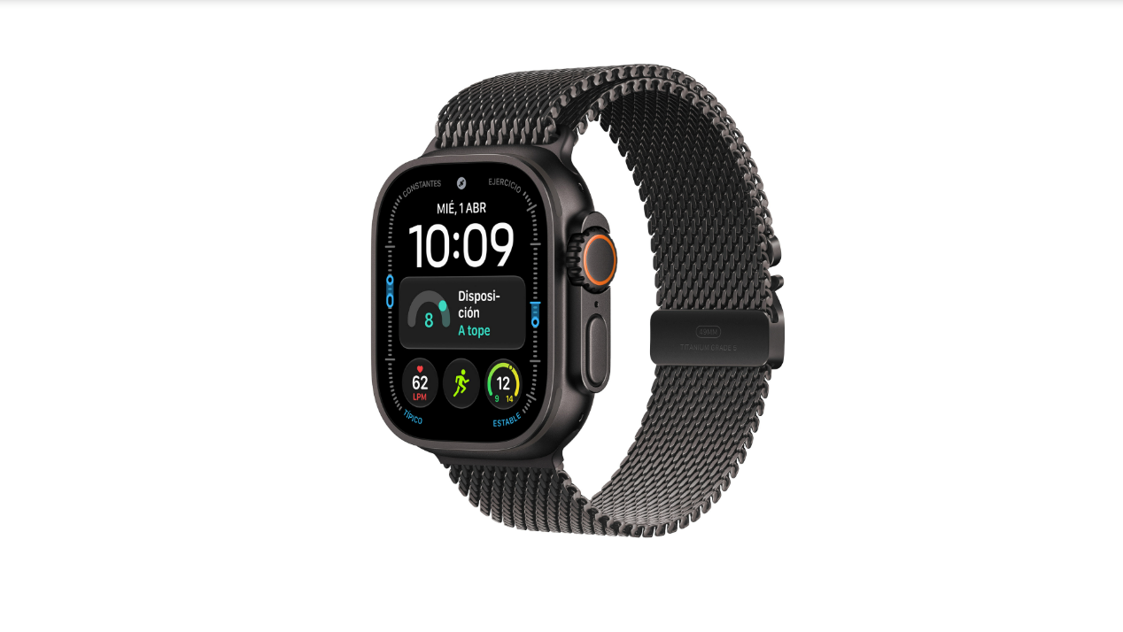 Apple Watch Ultra 4 Titanio Negro Milanese Negro&nbsp;