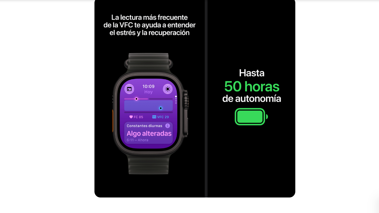 Apple Watch Ultra 4 Titanio Negro Milanese Negro&nbsp;